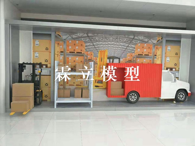 霍尼韋爾館——貨車(chē)模型、叉車(chē)模型